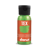 DA0100050 Краска акриловая для ткани, 50 мл, Darwi Tex (627 зеленый неон)