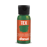 DA0100050 Краска акриловая для ткани, 50 мл, Darwi Tex (643 зеленый мох)