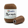 Пряжа Astra Premium 'Пух норки' (Mink yarn) 50гр 290м (+/- 5%) (80% пух, 20% нейлон) (+нить 20гр) 049 молочный шоколад