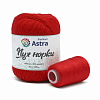Пряжа Astra Premium 'Пух норки' (Mink yarn) 50гр 290м (+/- 5%) (80% пух, 20% нейлон) (+нить 20гр) 010 ярко-красный