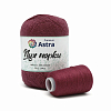Пряжа Astra Premium 'Пух норки' (Mink yarn) 50гр 290м (+/- 5%) (80% пух, 20% нейлон) (+нить 20гр) 077 темная роза