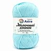 Пряжа Astra Premium 'Молочный хлопок' (Milk Cotton) 50гр 100м (+/-5%) (50%хлопок, 50%молочный акрил) 84 голубой лед