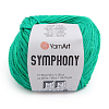 Пряжа YarnArt 'Symphony' 50гр 125м (80% хлопок, 20% вискоза) 2111 ярко-зеленый