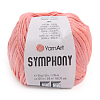 Пряжа YarnArt 'Symphony' 50гр 125м (80% хлопок, 20% вискоза) 2117 розовый