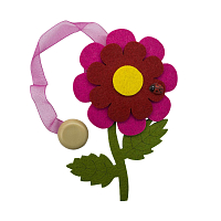 Клипса-магнит из фетра для штор 'цветок' Astra&Craft, 0368-0217, упак(2шт), C312/C171