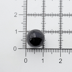 Б65 (3.00-1420-11) Пуговица 'Имитация камня' 18L (11мм) на ножке, пластик