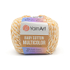 Пряжа YarnArt 'Baby cotton multicolor' 50гр 165м (50% хлопок, 50% акрил) 5203