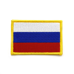 AD1007 Термоаппликация 'Флаг России', 5*7,5 см, Hobby&Pro