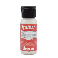 DA0420050 Краска акриловая для натуральной и искусственной кожи Leather, 50мл, Darwi (010 белый)