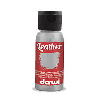 DA0420050 Краска акриловая для натуральной и искусственной кожи Leather, 50мл, Darwi (151 серый холодный)