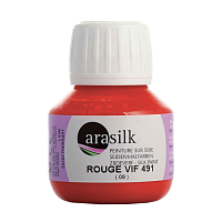 DU0170050 Краска для шелка Arasilk, 50мл, H Dupont (491 ярко-красный)