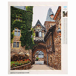 Cr 450136 Алмазная мозаика 'Старый замок в Германии', 40х50см, Cristyle
