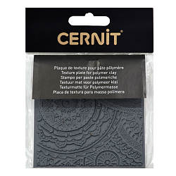 CE95017 Текстура для пластики резиновая 'Звездочки', 9*9 см. Cernit