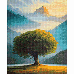 Cr 450159 Алмазная мозаика 'Дерево 'Мудрости', 40х50см, Cristyle