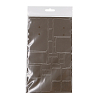 AC03 Набор заплаток самоклеящихся, квадрат/прямоугольник, ткань, 145x245мм коричневый brown