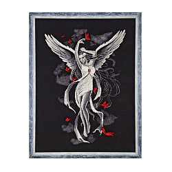 1137 Набор для вышивания Alisena 'Ангел с бабочками', 59*39 см