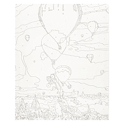 HS0378 Набор для рисования по номерам 'Воздушные шары' 40*50см