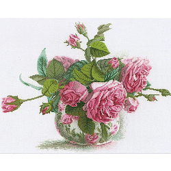 М202 Набор для вышивания RTO 'Романтические розы', 38х30 см
