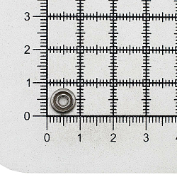 1817/07 Часть кнопки трикотажной 7мм (B) цв.металл, никель