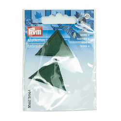 925281 Термоаппликация Треугольник, зеленый, темный цв. Prym