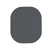 AZ01 Термозаплатка, ткань, 57х67мм серый gray